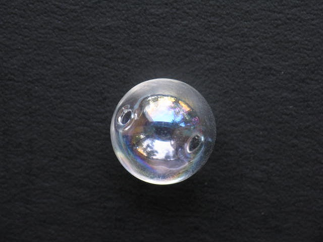 TOKO-BEADS HG999-01S Soap Bubble bead 12mm HG999-01S ”しゃぼんだま”ビーズ 12mm Asian bead & African bead  Handmade,Lampeork,bead,asia,india,ethnic,parts,accessory,beads とんぼ玉,ビーズ,トンボ玉,アジア,インド,エスニック,手作り,パーツ,アクセサリー