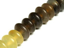 TOKO-BEADS HR102-10 Horn bead (strand) 7.5mm HR102-10 ホーンビーズ（連） 7.5mm Asian bead & African bead  Handmade,Lampeork,bead,asia,india,ethnic,parts,accessory,beads とんぼ玉,ビーズ,トンボ玉,アジア,インド,エスニック,手作り,パーツ,アクセサリー