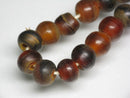 TOKO-BEADS HR102-01N Horn bead (100pcs) 8mm HR102-01N ホーンビーズ（100個パック） 8mm Asian bead & African bead  Handmade,Lampeork,bead,asia,india,ethnic,parts,accessory,beads とんぼ玉,ビーズ,トンボ玉,アジア,インド,エスニック,手作り,パーツ,アクセサリー