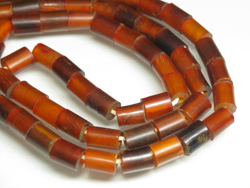TOKO-BEADS HR102N-02 Horn bead (60pcs) 6.5mm HR102N-02 ホーンビーズ（60個パック） 6.5mm Asian bead & African bead  Handmade,Lampeork,bead,asia,india,ethnic,parts,accessory,beads とんぼ玉,ビーズ,トンボ玉,アジア,インド,エスニック,手作り,パーツ,アクセサリー