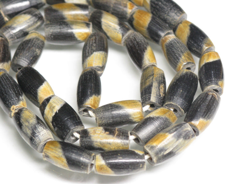 TOKO-BEADS HR102N-05 Horn bead (50pcs) 7mm HR102N-05 ホーンビーズ（50個パック） 7mm Asian bead & African bead  Handmade,Lampeork,bead,asia,india,ethnic,parts,accessory,beads とんぼ玉,ビーズ,トンボ玉,アジア,インド,エスニック,手作り,パーツ,アクセサリー
