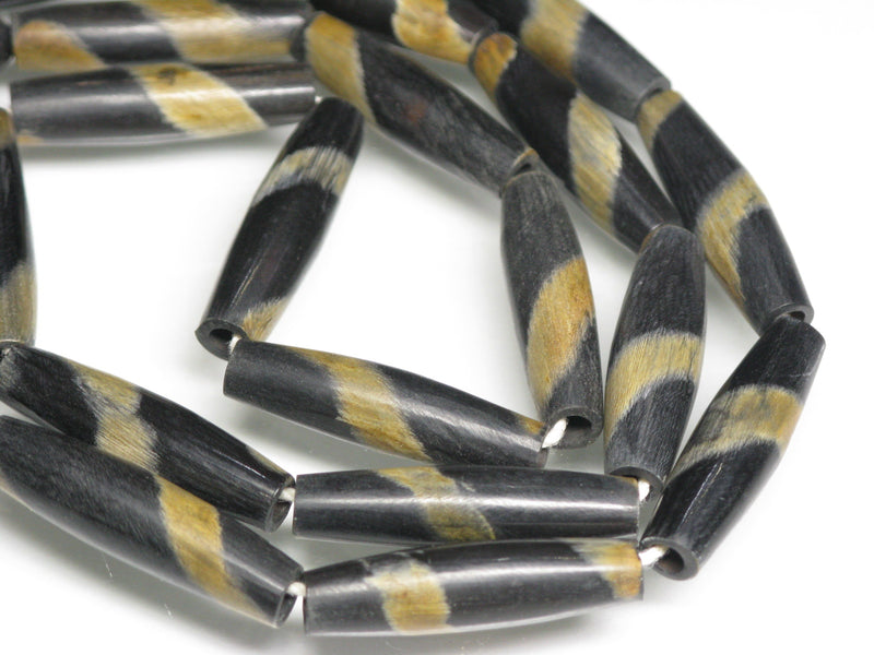 TOKO-BEADS HR102N-06 Horn bead (25pcs) 7~8mm HR102N-06 ホーンビーズ（25個パック） 7~8mm Asian bead & African bead  Handmade,Lampeork,bead,asia,india,ethnic,parts,accessory,beads とんぼ玉,ビーズ,トンボ玉,アジア,インド,エスニック,手作り,パーツ,アクセサリー