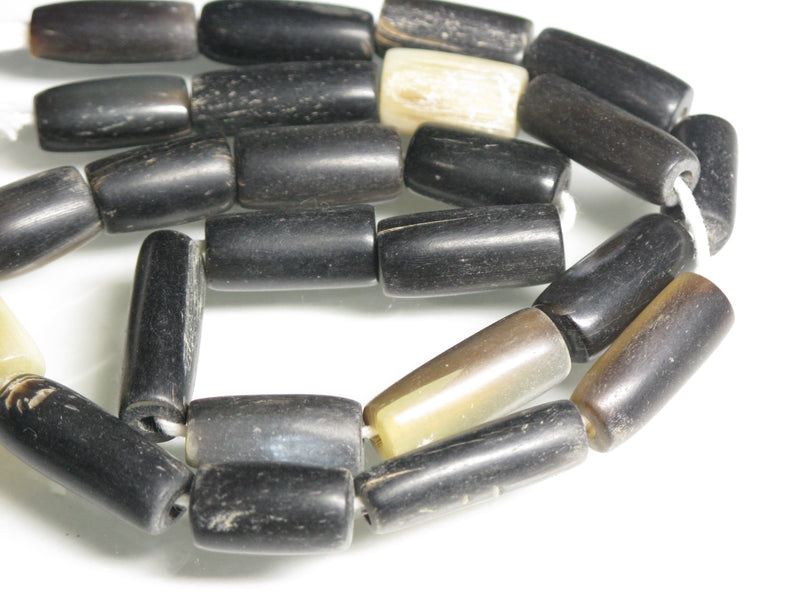 TOKO-BEADS HR102N-09 Horn bead (strand) 7.5~9mm HR102N-09 ホーンビーズ（連） 7.5~9mm Asian bead & African bead  Handmade,Lampeork,bead,asia,india,ethnic,parts,accessory,beads とんぼ玉,ビーズ,トンボ玉,アジア,インド,エスニック,手作り,パーツ,アクセサリー