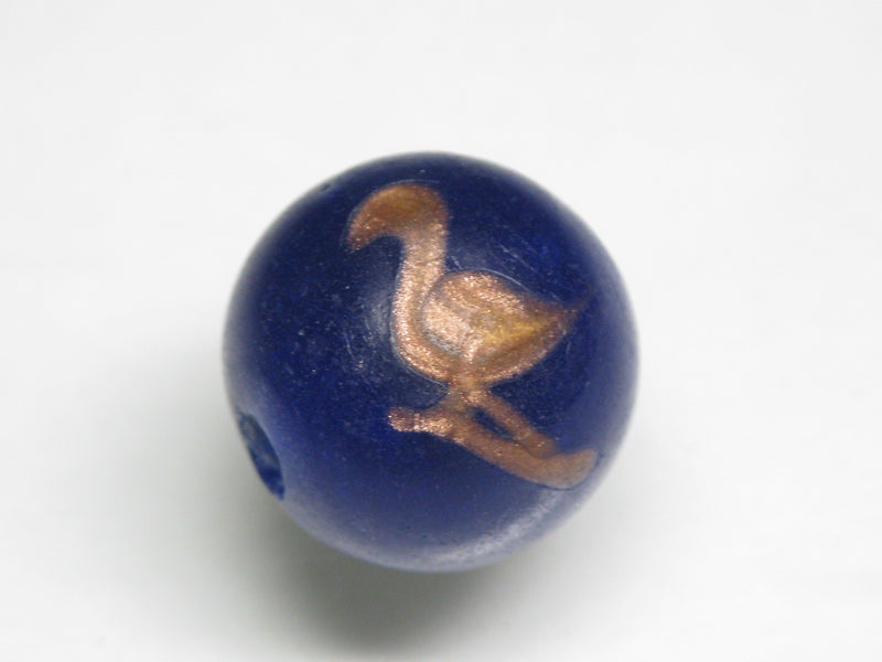 TOKO-BEADS T576 Lampwork glass bead 16~17mm T576 ジャワ希少とんぼ玉 16~17mmLoose Kazuri カズリビーズ Asian bead & African bead  Handmade,Lampeork,bead,asia,india,ethnic,parts,accessory,beads とんぼ玉,ビーズ,トンボ玉,アジア,インド,エスニック,手作り,パーツ,アクセサリー