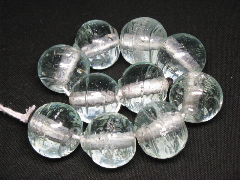 TOKO-BEADS KG004N-01 Kenya Recycled Glass bead (Strand) 24~25mm KG004N-01 ケニアリサイクルガラスビーズ（連） 24~25mm Asian bead & African bead  Handmade,Lampeork,bead,asia,india,ethnic,parts,accessory,beads とんぼ玉,ビーズ,トンボ玉,アジア,インド,エスニック,手作り,パーツ,アクセサリー