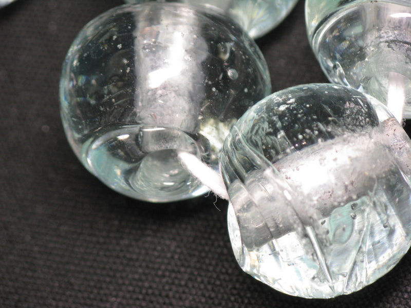 TOKO-BEADS KG004N-02 Kenya Recycled Glass bead (Strand) 24~25mm KG004N-02 ケニアリサイクルガラスビーズ（連） 24~25mm Asian bead & African bead  Handmade,Lampeork,bead,asia,india,ethnic,parts,accessory,beads とんぼ玉,ビーズ,トンボ玉,アジア,インド,エスニック,手作り,パーツ,アクセサリー