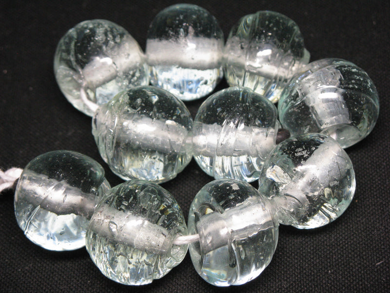 TOKO-BEADS KG005N-01 Kenya Recycled Glass bead (Strand) 22~24mm KG005N-01 ケニアリサイクルガラスビーズ（連） 22~24mm Asian bead & African bead  Handmade,Lampeork,bead,asia,india,ethnic,parts,accessory,beads とんぼ玉,ビーズ,トンボ玉,アジア,インド,エスニック,手作り,パーツ,アクセサリー