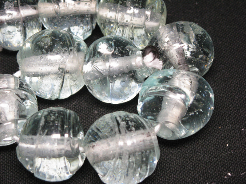 TOKO-BEADS KG005N-04 Kenya Recycled Glass bead (Strand) 21~23mm KG005N-04 ケニアリサイクルガラスビーズ（連） 21~23mm Asian bead & African bead  Handmade,Lampeork,bead,asia,india,ethnic,parts,accessory,beads とんぼ玉,ビーズ,トンボ玉,アジア,インド,エスニック,手作り,パーツ,アクセサリー