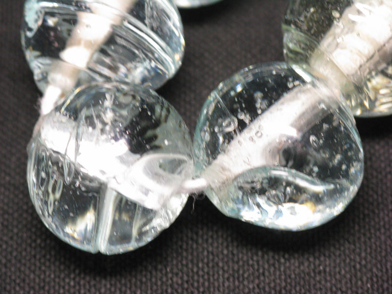 TOKO-BEADS KG005N-07 Kenya Recycled Glass bead (Strand) 20~21mm KG005N-07 ケニアリサイクルガラスビーズ（連） 20~21mm Asian bead & African bead  Handmade,Lampeork,bead,asia,india,ethnic,parts,accessory,beads とんぼ玉,ビーズ,トンボ玉,アジア,インド,エスニック,手作り,パーツ,アクセサリー
