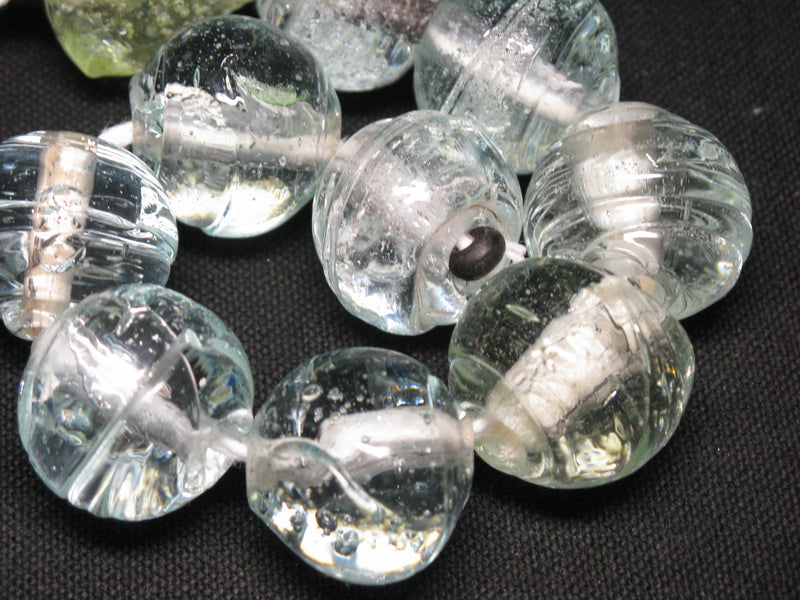 TOKO-BEADS KG005N-07 Kenya Recycled Glass bead (Strand) 20~21mm KG005N-07 ケニアリサイクルガラスビーズ（連） 20~21mm Asian bead & African bead  Handmade,Lampeork,bead,asia,india,ethnic,parts,accessory,beads とんぼ玉,ビーズ,トンボ玉,アジア,インド,エスニック,手作り,パーツ,アクセサリー