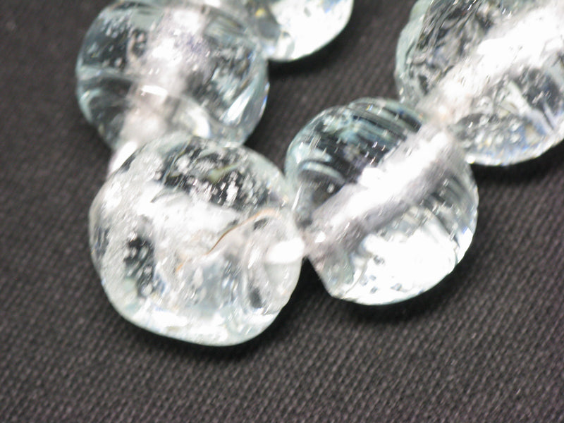 TOKO-BEADS KG006N-04 Kenya Recycled Glass bead (Strand) 19~20mm KG006N-04 ケニアリサイクルガラスビーズ（連） 19~20mm Asian bead & African bead  Handmade,Lampeork,bead,asia,india,ethnic,parts,accessory,beads とんぼ玉,ビーズ,トンボ玉,アジア,インド,エスニック,手作り,パーツ,アクセサリー