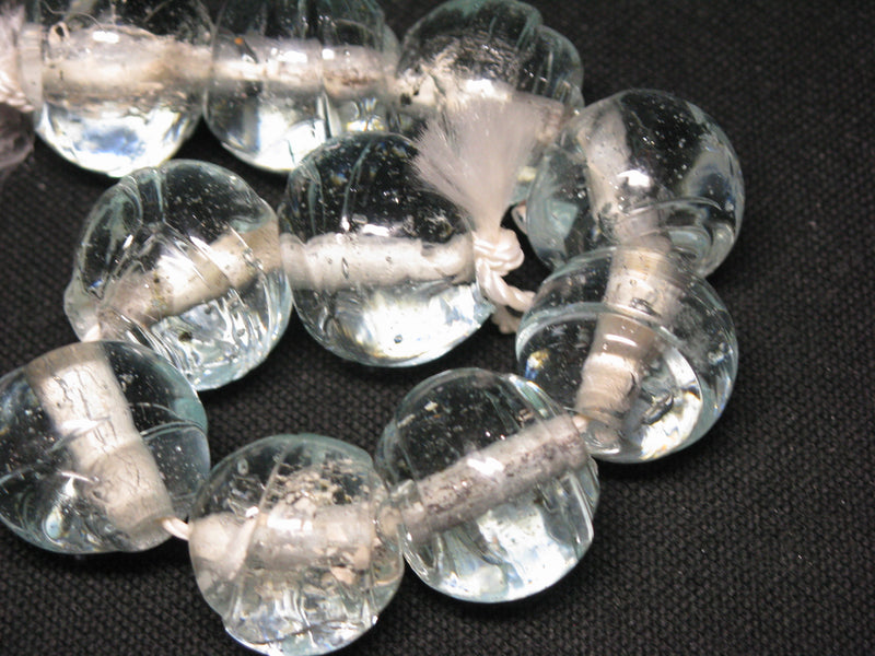 TOKO-BEADS KG006N-06 Kenya Recycled Glass bead (Strand) 18~20mm KG006N-06 ケニアリサイクルガラスビーズ（連） 18~20mm Asian bead & African bead  Handmade,Lampeork,bead,asia,india,ethnic,parts,accessory,beads とんぼ玉,ビーズ,トンボ玉,アジア,インド,エスニック,手作り,パーツ,アクセサリー