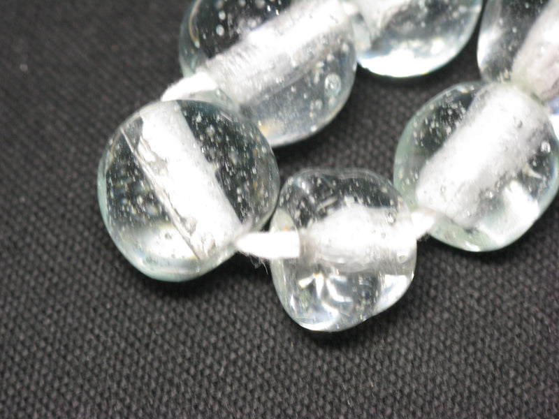 TOKO-BEADS KG006N-10 Kenya Recycled Glass bead (Strand) 14~16mm KG006N-10 ケニアリサイクルガラスビーズ（連） 14~16mm Asian bead & African bead  Handmade,Lampeork,bead,asia,india,ethnic,parts,accessory,beads とんぼ玉,ビーズ,トンボ玉,アジア,インド,エスニック,手作り,パーツ,アクセサリー