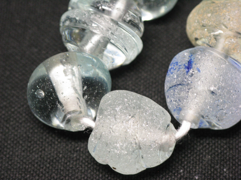 TOKO-BEADS KG006-11N Kenya Recycled Glass bead (Strand) 18~19mm KG006-11N ケニアリサイクルガラスビーズ（連） 18~19mm Asian bead & African bead  Handmade,Lampeork,bead,asia,india,ethnic,parts,accessory,beads とんぼ玉,ビーズ,トンボ玉,アジア,インド,エスニック,手作り,パーツ,アクセサリー