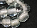 TOKO-BEADS KG007-01N Kenya Recycled Glass bead (Strand) 13~15mm KG007-01N ケニアリサイクルガラスビーズ（連） 13~15mm Asian bead & African bead  Handmade,Lampeork,bead,asia,india,ethnic,parts,accessory,beads とんぼ玉,ビーズ,トンボ玉,アジア,インド,エスニック,手作り,パーツ,アクセサリー