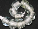 TOKO-BEADS KG007-02N Kenya Recycled Glass bead (Strand) 13~14mm KG007-02N ケニアリサイクルガラスビーズ（連） 13~14mm Asian bead & African bead  Handmade,Lampeork,bead,asia,india,ethnic,parts,accessory,beads とんぼ玉,ビーズ,トンボ玉,アジア,インド,エスニック,手作り,パーツ,アクセサリー