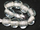 TOKO-BEADS KG007-03N Kenya Recycled Glass bead (Strand) 11~13mm KG007-03N ケニアリサイクルガラスビーズ（連） 11~13mm Asian bead & African bead  Handmade,Lampeork,bead,asia,india,ethnic,parts,accessory,beads とんぼ玉,ビーズ,トンボ玉,アジア,インド,エスニック,手作り,パーツ,アクセサリー