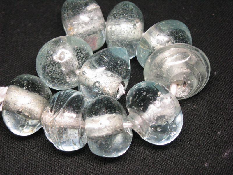 TOKO-BEADS KG008N-01 Kenya Recycled Glass bead (Strand) 22~25mm KG008N-01 ケニアリサイクルガラスビーズ（連） 22~25mm Asian bead & African bead  Handmade,Lampeork,bead,asia,india,ethnic,parts,accessory,beads とんぼ玉,ビーズ,トンボ玉,アジア,インド,エスニック,手作り,パーツ,アクセサリー