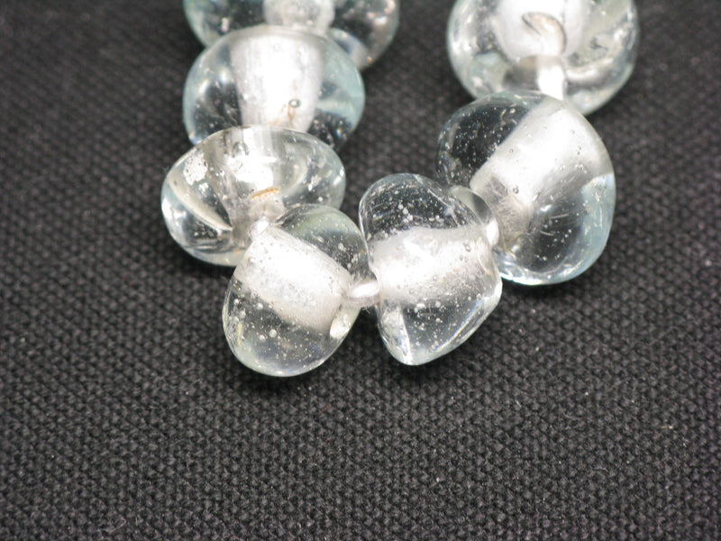 TOKO-BEADS KG008N-19 Kenya Recycled Glass bead (Strand) 13~14mm KG008N-19 ケニアリサイクルガラスビーズ（連） 13~14mm Asian bead & African bead  Handmade,Lampeork,bead,asia,india,ethnic,parts,accessory,beads とんぼ玉,ビーズ,トンボ玉,アジア,インド,エスニック,手作り,パーツ,アクセサリー