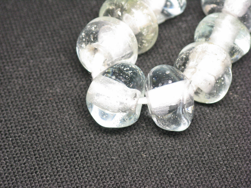 TOKO-BEADS KG008N-21 Kenya Recycled Glass bead (Strand) 12~13mm KG008N-21 ケニアリサイクルガラスビーズ（連） 12~13mm Asian bead & African bead  Handmade,Lampeork,bead,asia,india,ethnic,parts,accessory,beads とんぼ玉,ビーズ,トンボ玉,アジア,インド,エスニック,手作り,パーツ,アクセサリー
