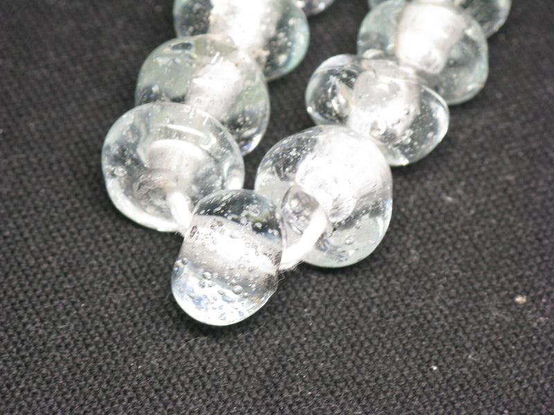 TOKO-BEADS KG008N-22 Kenya Recycled Glass bead (Strand) 12~13mm KG008N-22 ケニアリサイクルガラスビーズ（連） 12~13mm Asian bead & African bead  Handmade,Lampeork,bead,asia,india,ethnic,parts,accessory,beads とんぼ玉,ビーズ,トンボ玉,アジア,インド,エスニック,手作り,パーツ,アクセサリー