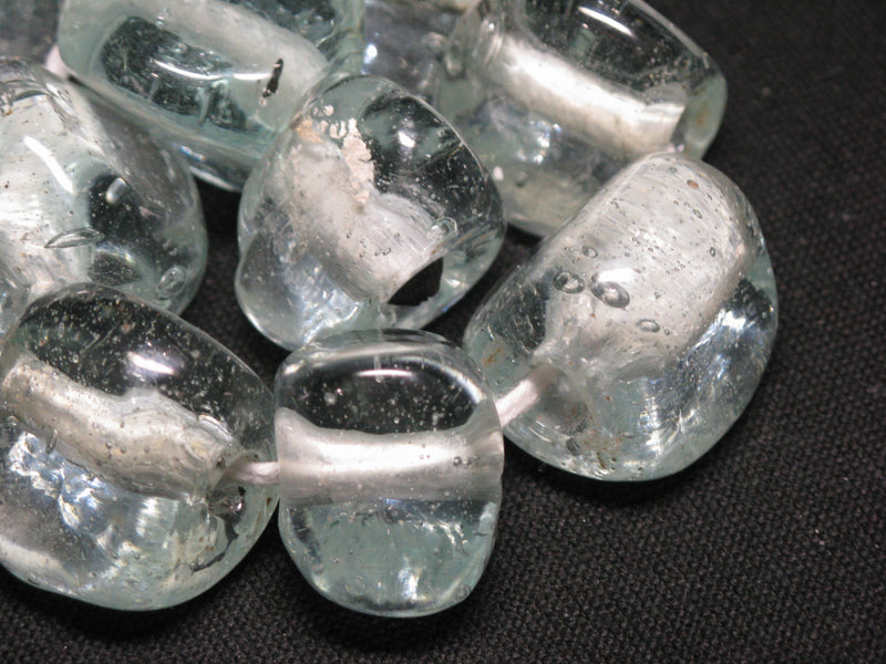 TOKO-BEADS KG009N-02 Kenya Recycled Glass bead (Strand) 21~22mm KG009N-02 ケニアリサイクルガラスビーズ（連） 21~22mm Asian bead & African bead  Handmade,Lampeork,bead,asia,india,ethnic,parts,accessory,beads とんぼ玉,ビーズ,トンボ玉,アジア,インド,エスニック,手作り,パーツ,アクセサリー