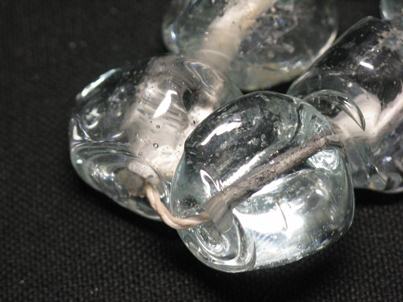TOKO-BEADS KG009N-05 Kenya Recycled Glass bead (Strand) 19~22mm KG009N-05 ケニアリサイクルガラスビーズ（連） 19~22mm Asian bead & African bead  Handmade,Lampeork,bead,asia,india,ethnic,parts,accessory,beads とんぼ玉,ビーズ,トンボ玉,アジア,インド,エスニック,手作り,パーツ,アクセサリー