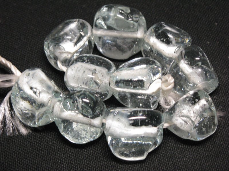 TOKO-BEADS KG009N-08 Kenya Recycled Glass bead (Strand) 15~17mm KG009N-08 ケニアリサイクルガラスビーズ（連） 15~17mm Asian bead & African bead  Handmade,Lampeork,bead,asia,india,ethnic,parts,accessory,beads とんぼ玉,ビーズ,トンボ玉,アジア,インド,エスニック,手作り,パーツ,アクセサリー