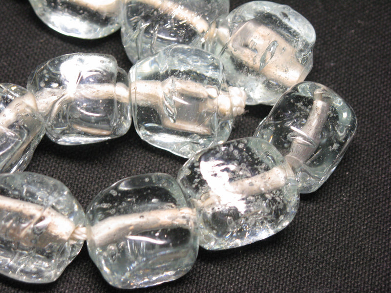 TOKO-BEADS KG010N-01 Kenya Recycled Glass bead (Strand) 17~23mm KG010N-01 ケニアリサイクルガラスビーズ（連） 17~23mm Asian bead & African bead  Handmade,Lampeork,bead,asia,india,ethnic,parts,accessory,beads とんぼ玉,ビーズ,トンボ玉,アジア,インド,エスニック,手作り,パーツ,アクセサリー