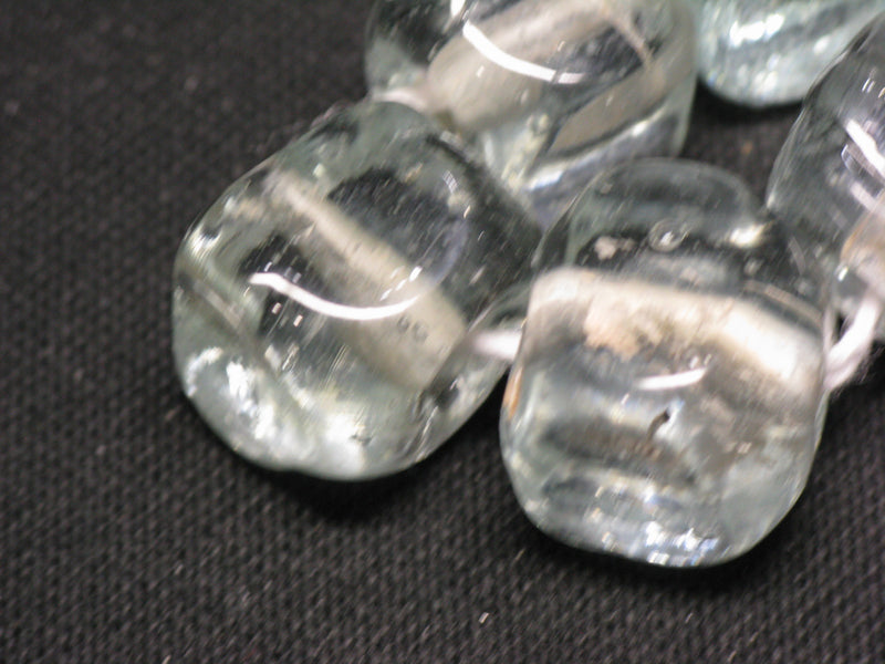 TOKO-BEADS KG010N-08 Kenya Recycled Glass bead (Strand) 13~15mm KG010N-08 ケニアリサイクルガラスビーズ（連） 13~15mm Asian bead & African bead  Handmade,Lampeork,bead,asia,india,ethnic,parts,accessory,beads とんぼ玉,ビーズ,トンボ玉,アジア,インド,エスニック,手作り,パーツ,アクセサリー