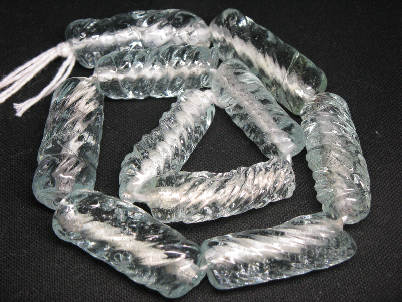 TOKO-BEADS KG013N-04 Kenya Recycled Glass bead (Strand) 13~16mm KG013N-04 ケニアリサイクルガラスビーズ（連） 13~16mm Asian bead & African bead  Handmade,Lampeork,bead,asia,india,ethnic,parts,accessory,beads とんぼ玉,ビーズ,トンボ玉,アジア,インド,エスニック,手作り,パーツ,アクセサリー