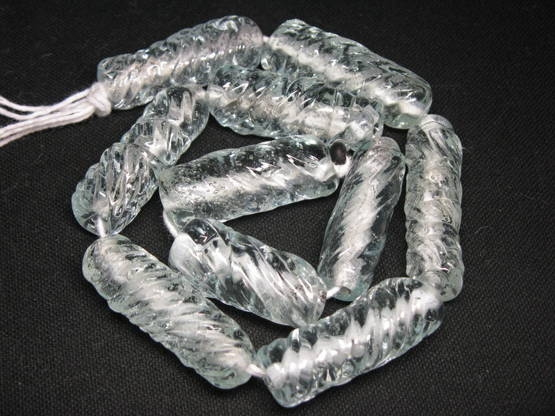 TOKO-BEADS KG013N-05 Kenya Recycled Glass bead (Strand) 13~15mm KG013N-05 ケニアリサイクルガラスビーズ（連） 13~15mm Asian bead & African bead  Handmade,Lampeork,bead,asia,india,ethnic,parts,accessory,beads とんぼ玉,ビーズ,トンボ玉,アジア,インド,エスニック,手作り,パーツ,アクセサリー