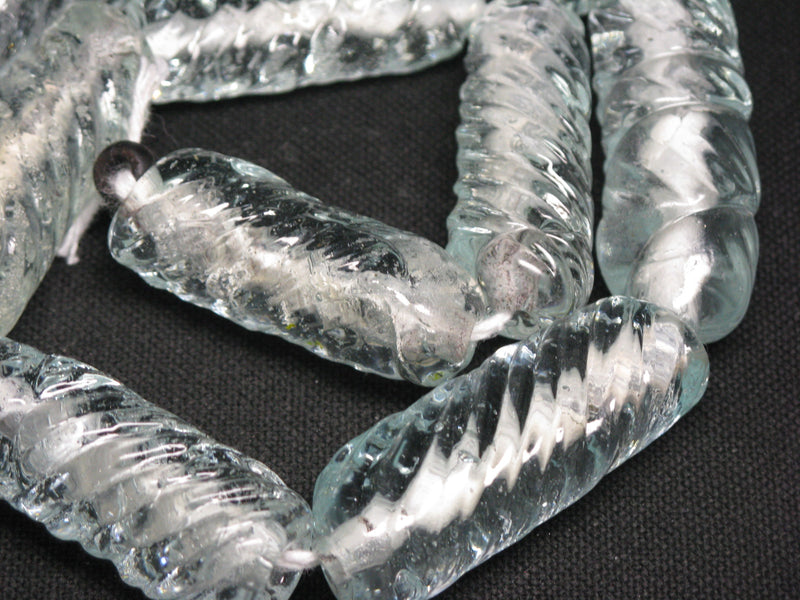 TOKO-BEADS KG013N-07 Kenya Recycled Glass bead (Strand) 13~16mm KG013N-07 ケニアリサイクルガラスビーズ（連） 13~16mm Asian bead & African bead  Handmade,Lampeork,bead,asia,india,ethnic,parts,accessory,beads とんぼ玉,ビーズ,トンボ玉,アジア,インド,エスニック,手作り,パーツ,アクセサリー