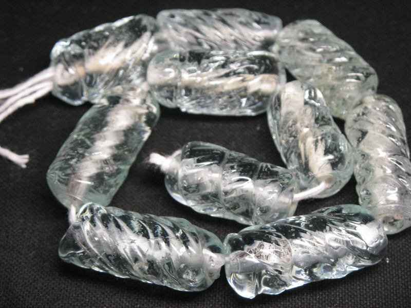 TOKO-BEADS KG015N-02 Kenya Recycled Glass bead (Strand) 13~16mm KG015N-02 ケニアリサイクルガラスビーズ（連） 13~16mm Asian bead & African bead  Handmade,Lampeork,bead,asia,india,ethnic,parts,accessory,beads とんぼ玉,ビーズ,トンボ玉,アジア,インド,エスニック,手作り,パーツ,アクセサリー