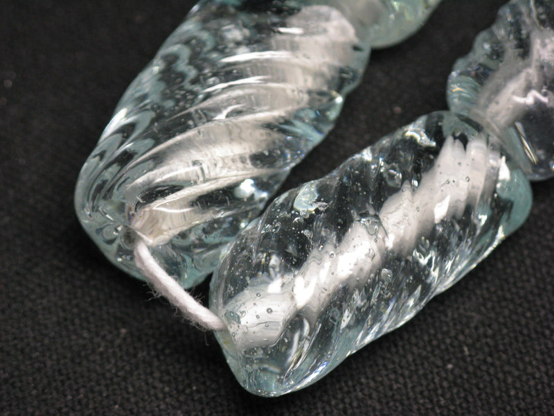 TOKO-BEADS KG015N-04 Kenya Recycled Glass bead (Strand) 14~16mm KG015N-04 ケニアリサイクルガラスビーズ（連） 14~16mm Asian bead & African bead  Handmade,Lampeork,bead,asia,india,ethnic,parts,accessory,beads とんぼ玉,ビーズ,トンボ玉,アジア,インド,エスニック,手作り,パーツ,アクセサリー