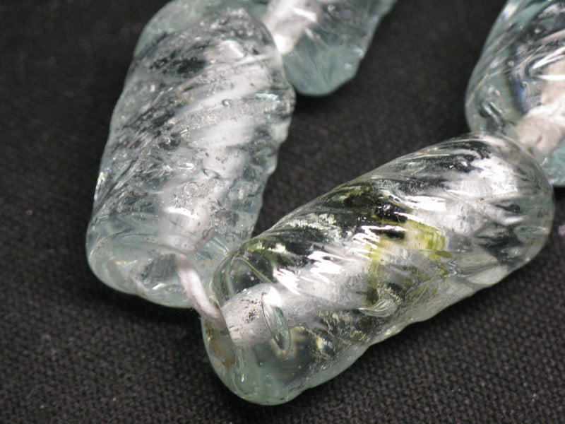 TOKO-BEADS KG015N-06 Kenya Recycled Glass bead (Strand) 16~19mm KG015N-06 ケニアリサイクルガラスビーズ（連） 16~19mm Asian bead & African bead  Handmade,Lampeork,bead,asia,india,ethnic,parts,accessory,beads とんぼ玉,ビーズ,トンボ玉,アジア,インド,エスニック,手作り,パーツ,アクセサリー