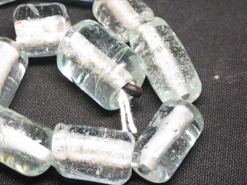 TOKO-BEADS KG017N-08 Kenya Recycled Glass bead (Strand) 10~17mm KG017N-08 ケニアリサイクルガラスビーズ（連） 10~17mm Asian bead & African bead  Handmade,Lampeork,bead,asia,india,ethnic,parts,accessory,beads とんぼ玉,ビーズ,トンボ玉,アジア,インド,エスニック,手作り,パーツ,アクセサリー