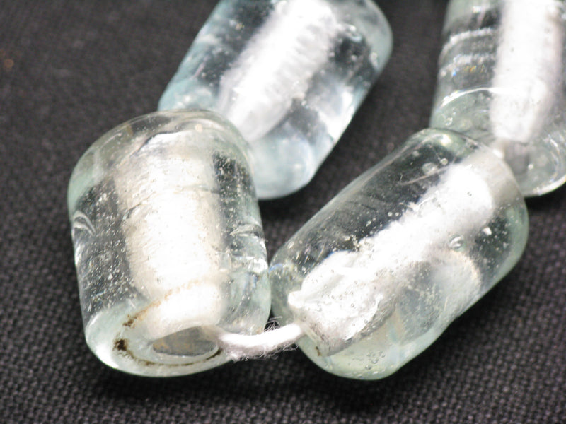 TOKO-BEADS KG017N-15 Kenya Recycled Glass bead (Strand) 13~15mm KG017N-15 ケニアリサイクルガラスビーズ（連） 13~15mm Asian bead & African bead  Handmade,Lampeork,bead,asia,india,ethnic,parts,accessory,beads とんぼ玉,ビーズ,トンボ玉,アジア,インド,エスニック,手作り,パーツ,アクセサリー