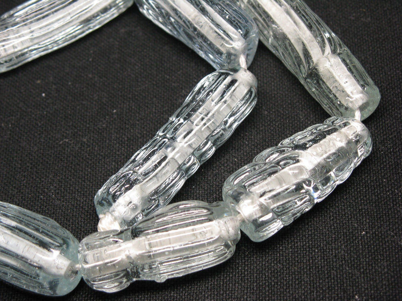 TOKO-BEADS KG019N-03 Kenya Recycled Glass bead (Strand) 13~15mm KG019N-03 ケニアリサイクルガラスビーズ（連） 13~15mm Asian bead & African bead  Handmade,Lampeork,bead,asia,india,ethnic,parts,accessory,beads とんぼ玉,ビーズ,トンボ玉,アジア,インド,エスニック,手作り,パーツ,アクセサリー