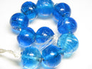 TOKO-BEADS KG021-98N Kenya Recycled Glass bead (strand) 20~22mm KG021-98N ケニアリサイクルガラスビーズ（連） 20~22mm Asian bead & African bead  Handmade,Lampeork,bead,asia,india,ethnic,parts,accessory,beads とんぼ玉,ビーズ,トンボ玉,アジア,インド,エスニック,手作り,パーツ,アクセサリー