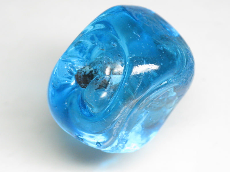 TOKO-BEADS KG026-08 Kenya Recycled Glass bead 18.5mm KG026-08 ケニアリサイクルガラスビーズ 18.5mm Asian bead & African bead  Handmade,Lampeork,bead,asia,india,ethnic,parts,accessory,beads とんぼ玉,ビーズ,トンボ玉,アジア,インド,エスニック,手作り,パーツ,アクセサリー