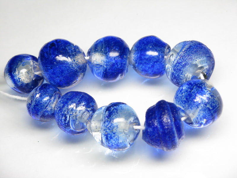 TOKO-BEADS KG031-01N Kenya Recycled Glass bead (strand) 16~20mm KG031-01N ケニアリサイクルガラスビーズ（連） 16~20mm Asian bead & African bead  Handmade,Lampeork,bead,asia,india,ethnic,parts,accessory,beads とんぼ玉,ビーズ,トンボ玉,アジア,インド,エスニック,手作り,パーツ,アクセサリー