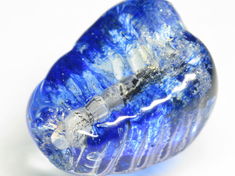 TOKO-BEADS KG038-02 Kenya Recycled Glass bead 22mm KG038-02 ケニアリサイクルガラスビーズ 22mm Asian bead & African bead  Handmade,Lampeork,bead,asia,india,ethnic,parts,accessory,beads とんぼ玉,ビーズ,トンボ玉,アジア,インド,エスニック,手作り,パーツ,アクセサリー