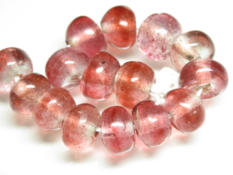 TOKO-BEADS KG051-02N Kenya Recycled Glass bead (strand) 17~18mm KG051-02N ケニアリサイクルガラスビーズ（連） 17~18mm Asian bead & African bead  Handmade,Lampeork,bead,asia,india,ethnic,parts,accessory,beads とんぼ玉,ビーズ,トンボ玉,アジア,インド,エスニック,手作り,パーツ,アクセサリー