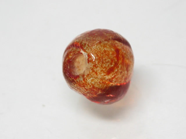 TOKO-BEADS KG061-03 Kenya Recycled Glass bead 14mm KG061-03 ケニアリサイクルガラスビーズ 14mm Asian bead & African bead  Handmade,Lampeork,bead,asia,india,ethnic,parts,accessory,beads とんぼ玉,ビーズ,トンボ玉,アジア,インド,エスニック,手作り,パーツ,アクセサリー
