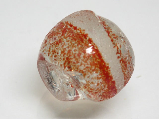 TOKO-BEADS KG061-15 Kenya Recycled Glass bead 18mm KG061-15 ケニアリサイクルガラスビーズ 18mm Asian bead & African bead  Handmade,Lampeork,bead,asia,india,ethnic,parts,accessory,beads とんぼ玉,ビーズ,トンボ玉,アジア,インド,エスニック,手作り,パーツ,アクセサリー