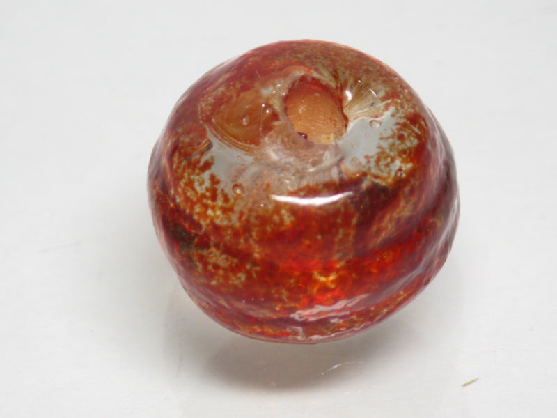TOKO-BEADS KG061-16 Kenya Recycled Glass bead 19mm KG061-16 ケニアリサイクルガラスビーズ 19mm Asian bead & African bead  Handmade,Lampeork,bead,asia,india,ethnic,parts,accessory,beads とんぼ玉,ビーズ,トンボ玉,アジア,インド,エスニック,手作り,パーツ,アクセサリー
