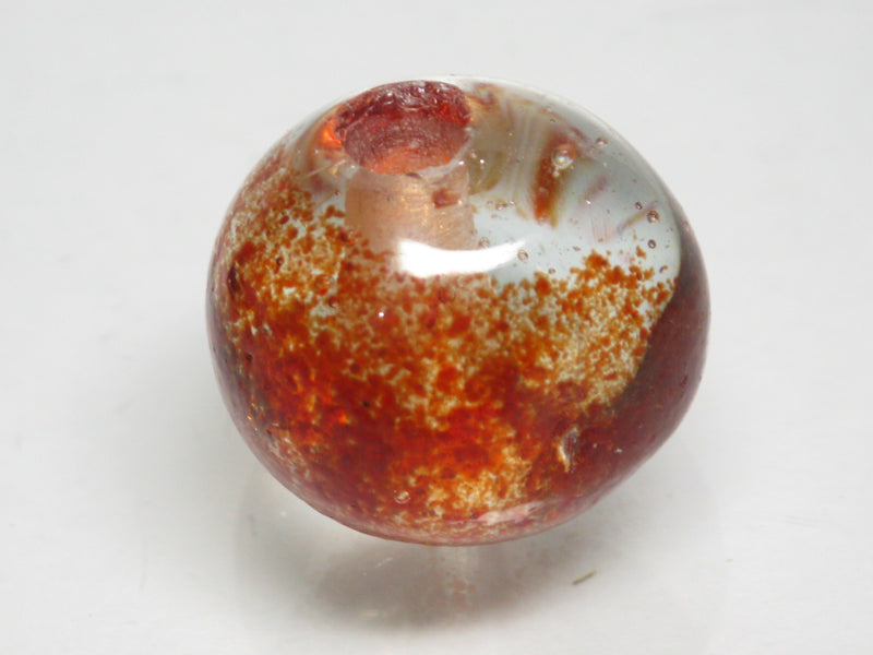 TOKO-BEADS KG061-18 Kenya Recycled Glass bead 20mm KG061-18 ケニアリサイクルガラスビーズ 20mm Asian bead & African bead  Handmade,Lampeork,bead,asia,india,ethnic,parts,accessory,beads とんぼ玉,ビーズ,トンボ玉,アジア,インド,エスニック,手作り,パーツ,アクセサリー