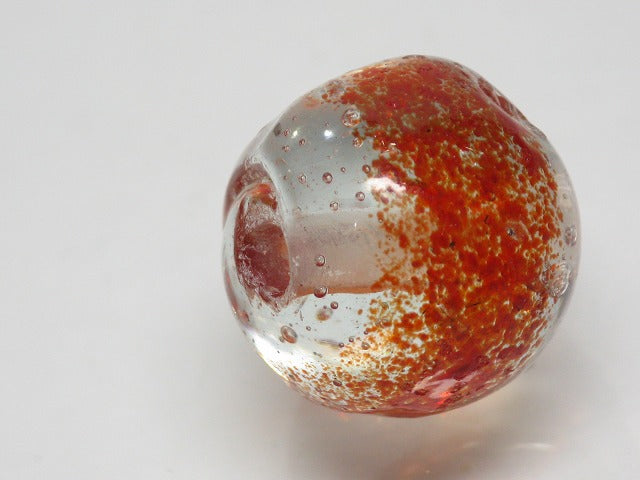 TOKO-BEADS KG061-21 Kenya Recycled Glass bead 19mm KG061-21 ケニアリサイクルガラスビーズ 19mm Asian bead & African bead  Handmade,Lampeork,bead,asia,india,ethnic,parts,accessory,beads とんぼ玉,ビーズ,トンボ玉,アジア,インド,エスニック,手作り,パーツ,アクセサリー