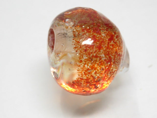 TOKO-BEADS KG061-25 Kenya Recycled Glass bead 20mm KG061-25 ケニアリサイクルガラスビーズ 20mm Asian bead & African bead  Handmade,Lampeork,bead,asia,india,ethnic,parts,accessory,beads とんぼ玉,ビーズ,トンボ玉,アジア,インド,エスニック,手作り,パーツ,アクセサリー